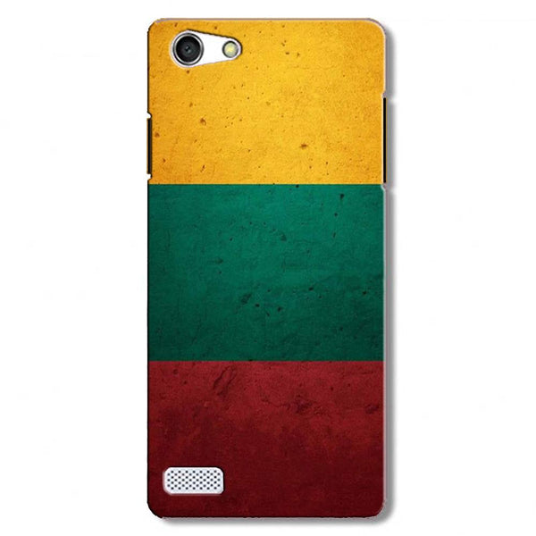 Color Pattern Mobile Back Case for Oppo A31 / Neo 5  (Design - 374)