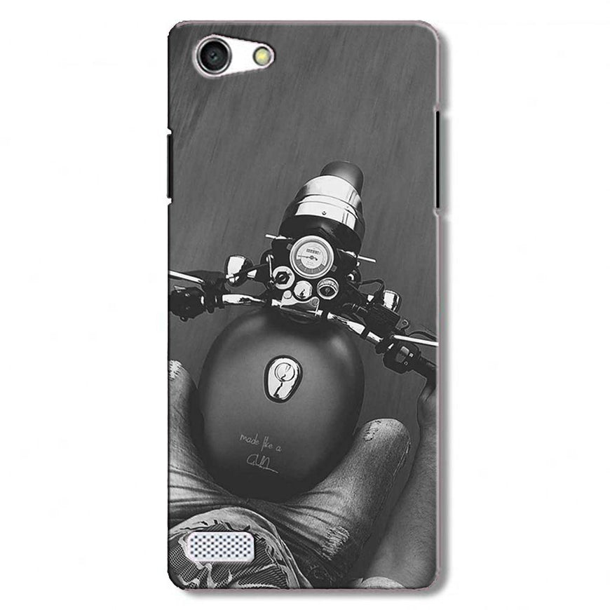 Royal Enfield Mobile Back Case for Oppo A31 / Neo 5  (Design - 382)