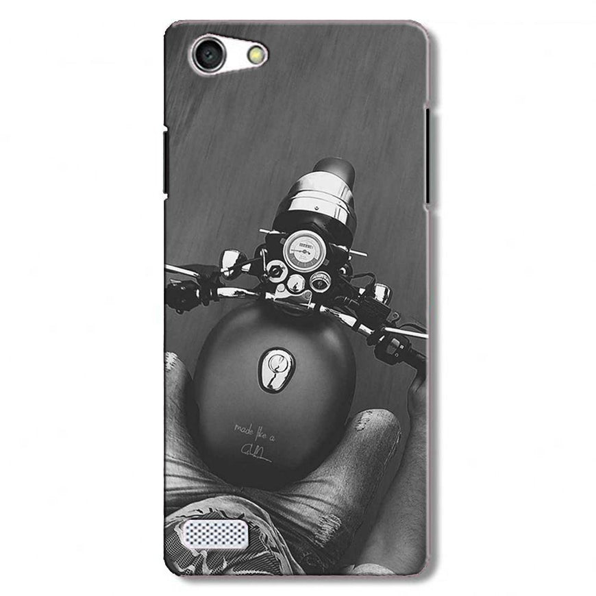 Royal Enfield Mobile Back Case for Oppo Neo 7  (Design - 382)
