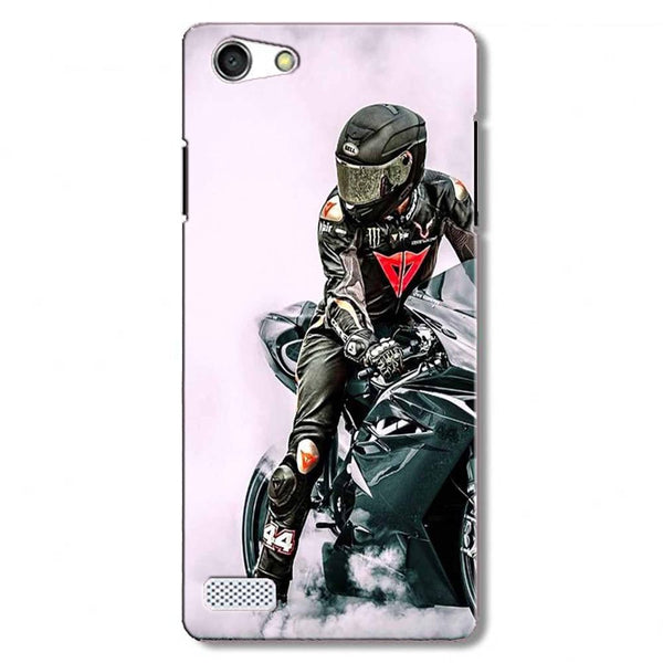 Biker Mobile Back Case for Oppo A31 / Neo 5  (Design - 383)