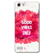Good Vibes Only Mobile Back Case for Oppo A31 / Neo 5  (Design - 393)