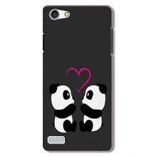 Panda Love Mobile Back Case for Oppo Neo 7  (Design - 398)
