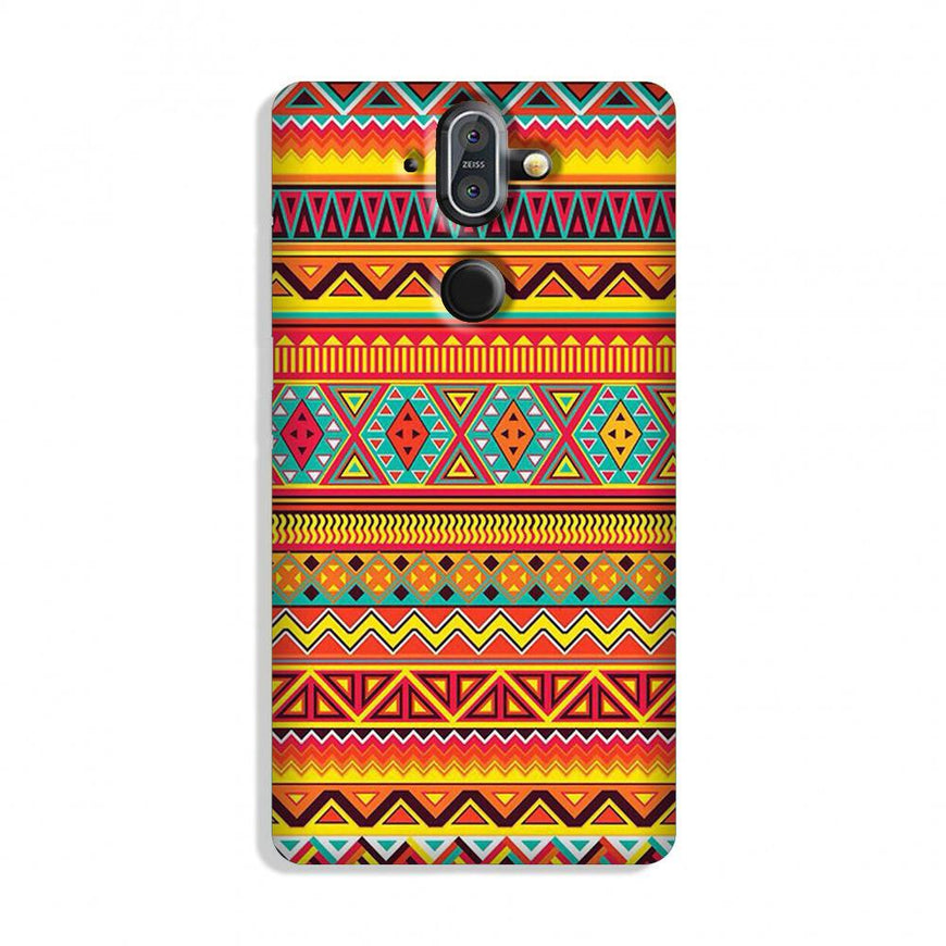 Zigzag line pattern Case for Nokia 9