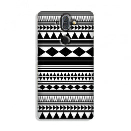 Black white Pattern Case for Nokia 9 Pureview