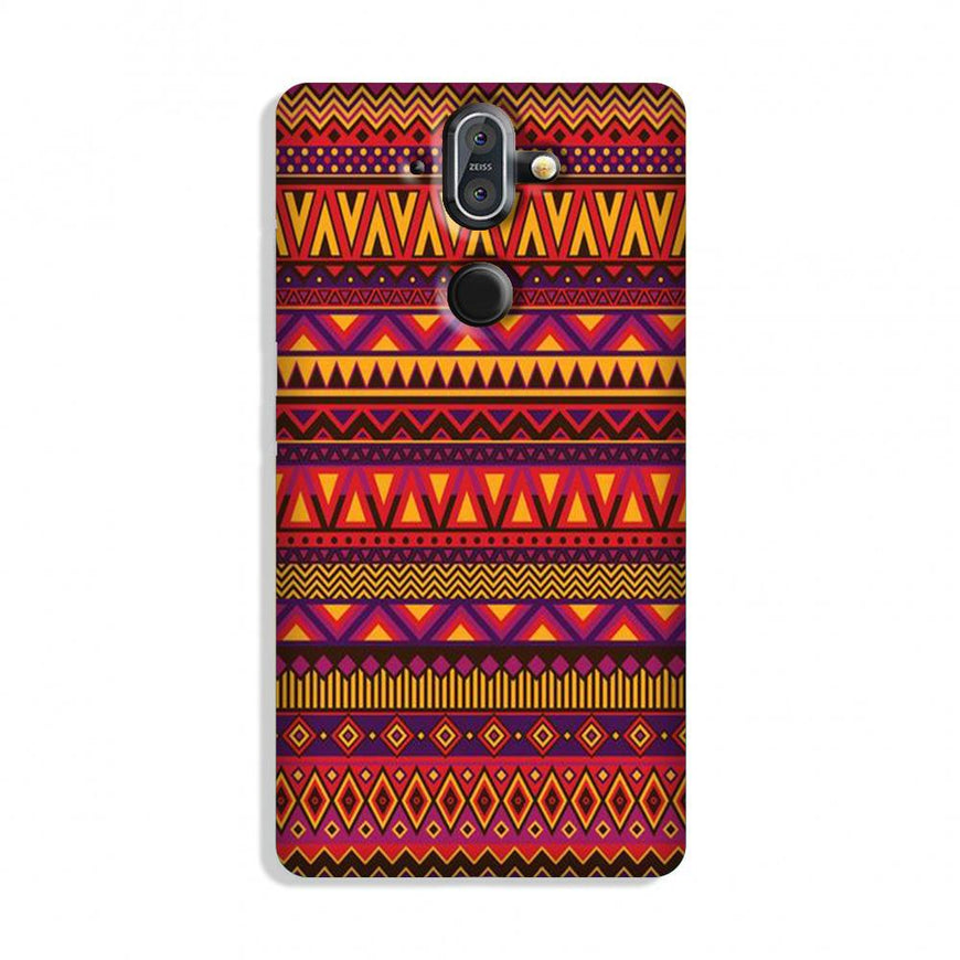 Zigzag line pattern2 Case for Nokia 8 Sirocco