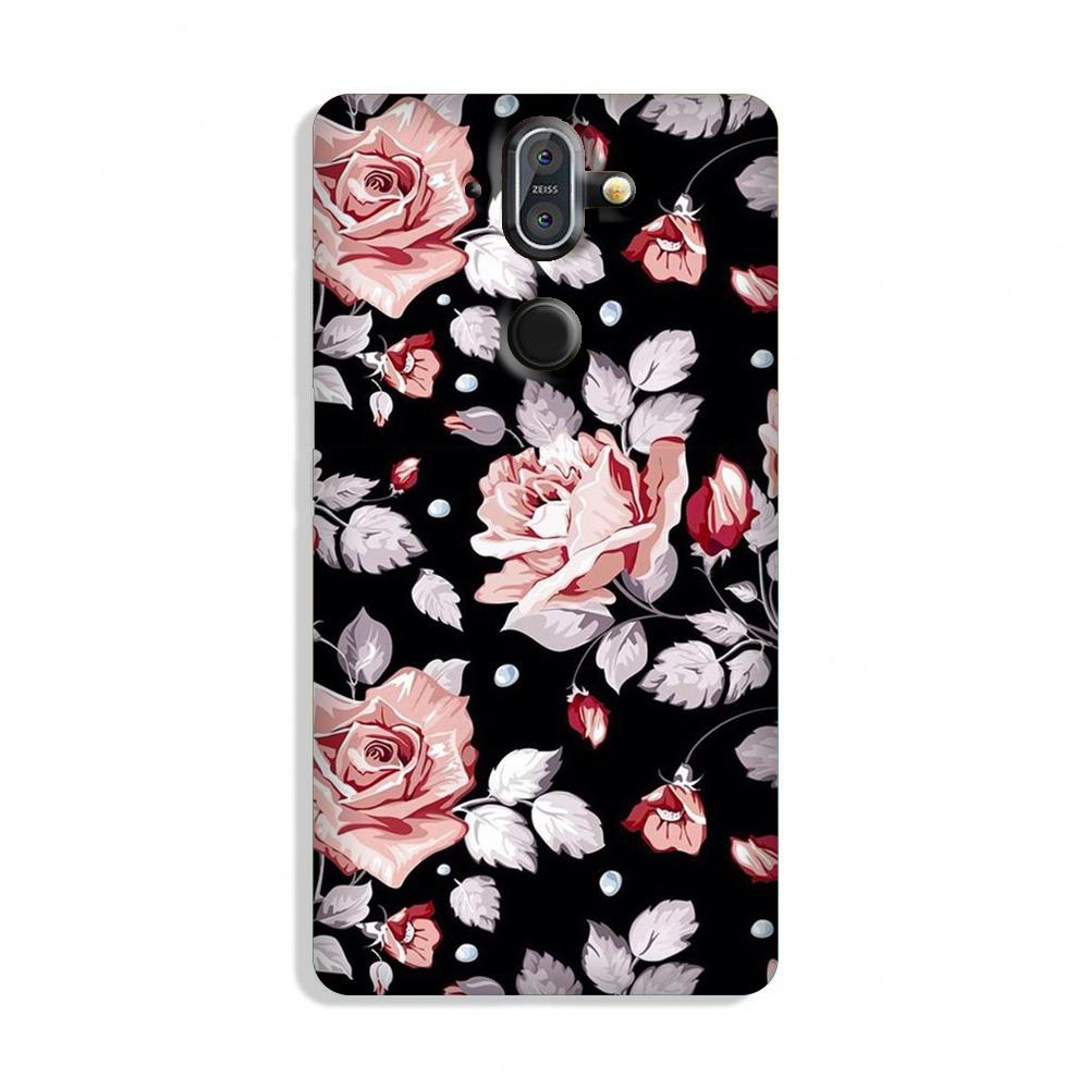 Pink rose Case for Nokia 8 Sirocco