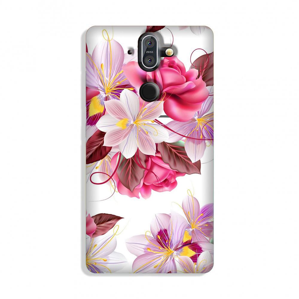 Beautiful flowers Case for Nokia 9