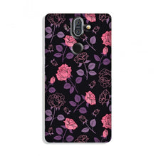 Rose Black Background Case for Nokia 8 Sirocco