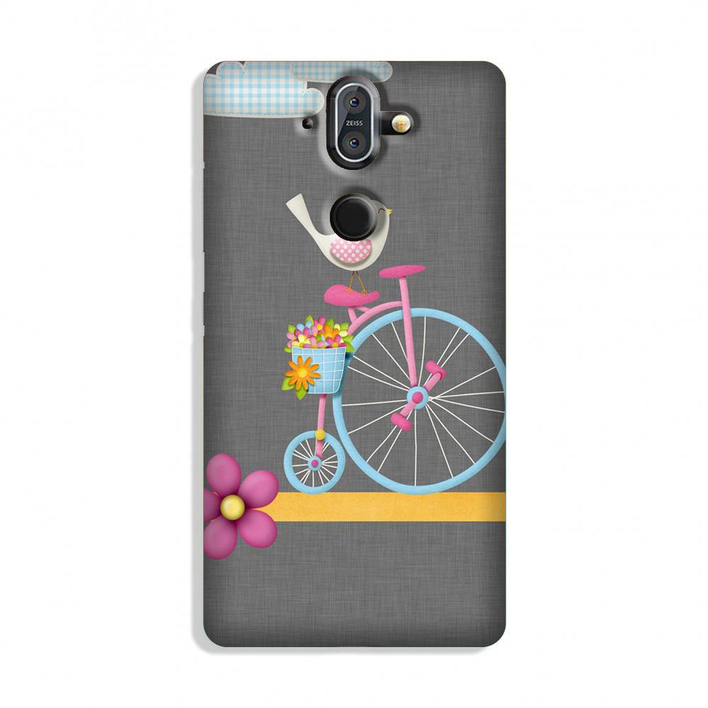 Sparron with cycle Case for Nokia 8 Sirocco