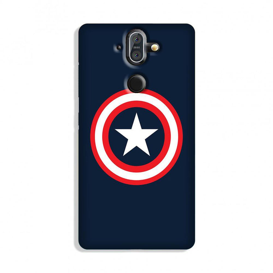 Captain America Case for Nokia 9