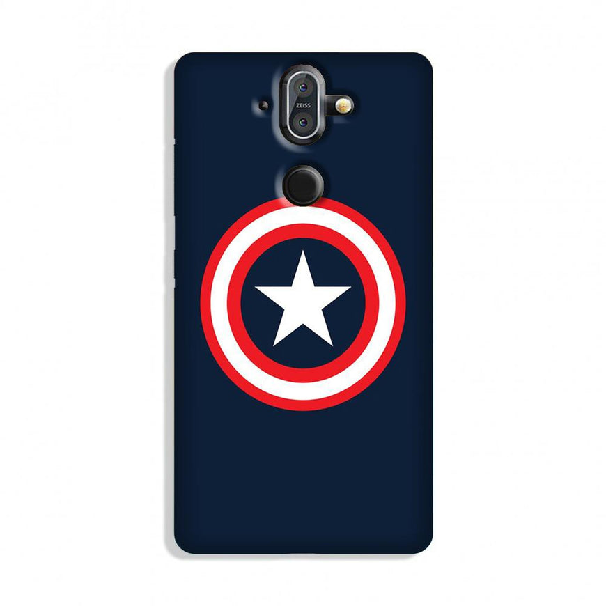 Captain America Case for Nokia 8 Sirocco