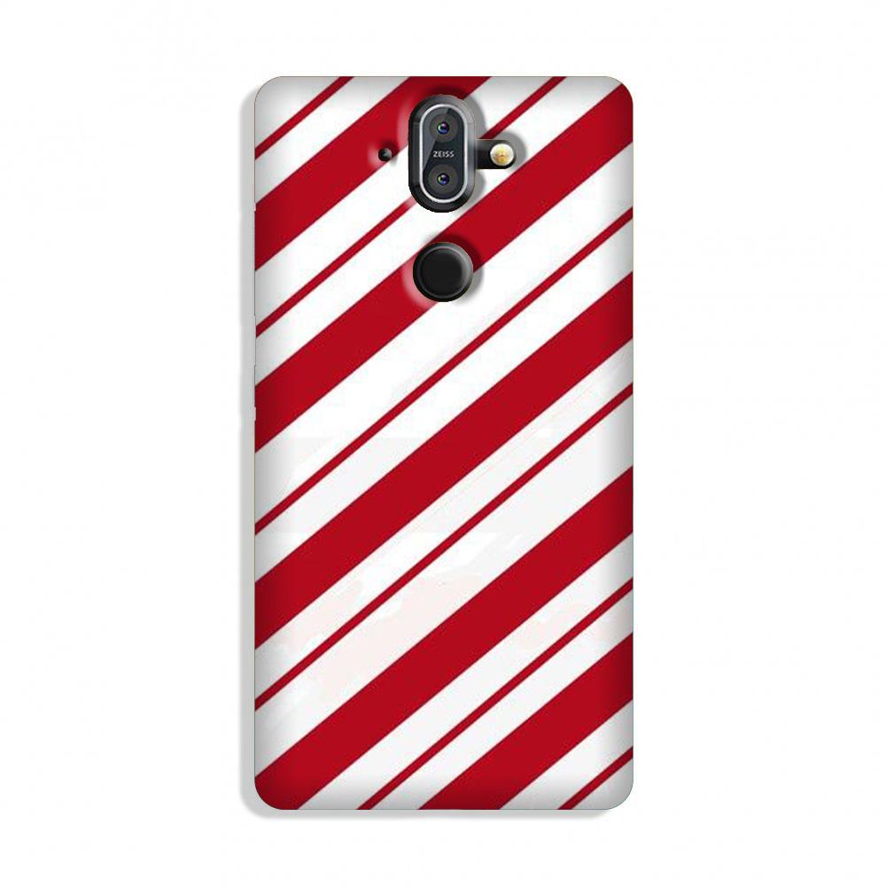 Red White Case for Nokia 8 Sirocco
