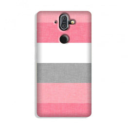 Pink white pattern Case for Nokia 9 Pureview