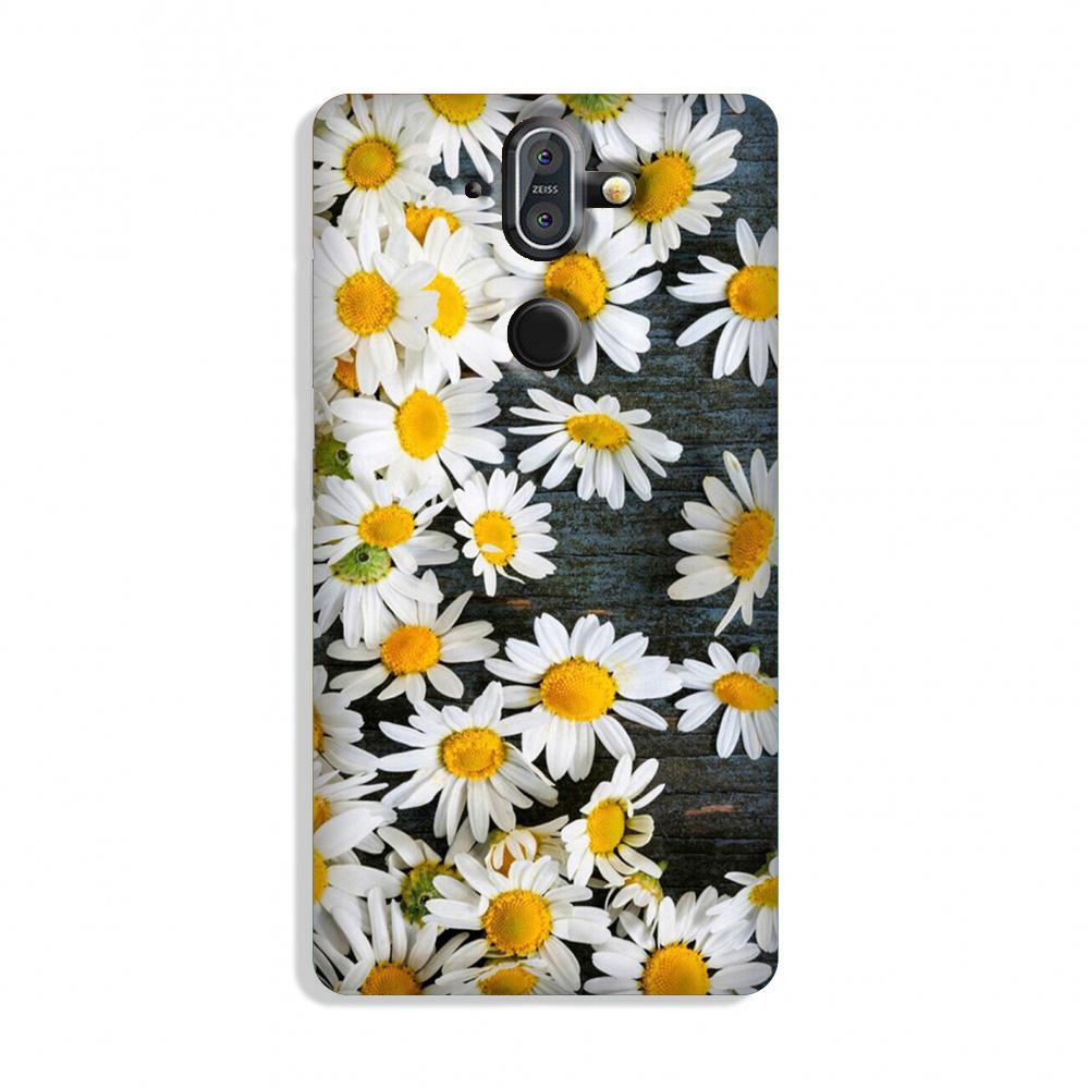 White flowers2 Case for Nokia 8 Sirocco
