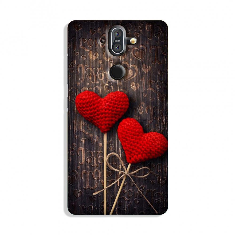 Red Hearts Case for Nokia 9