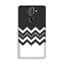 Black white Pattern2Case for Nokia 9 Pureview