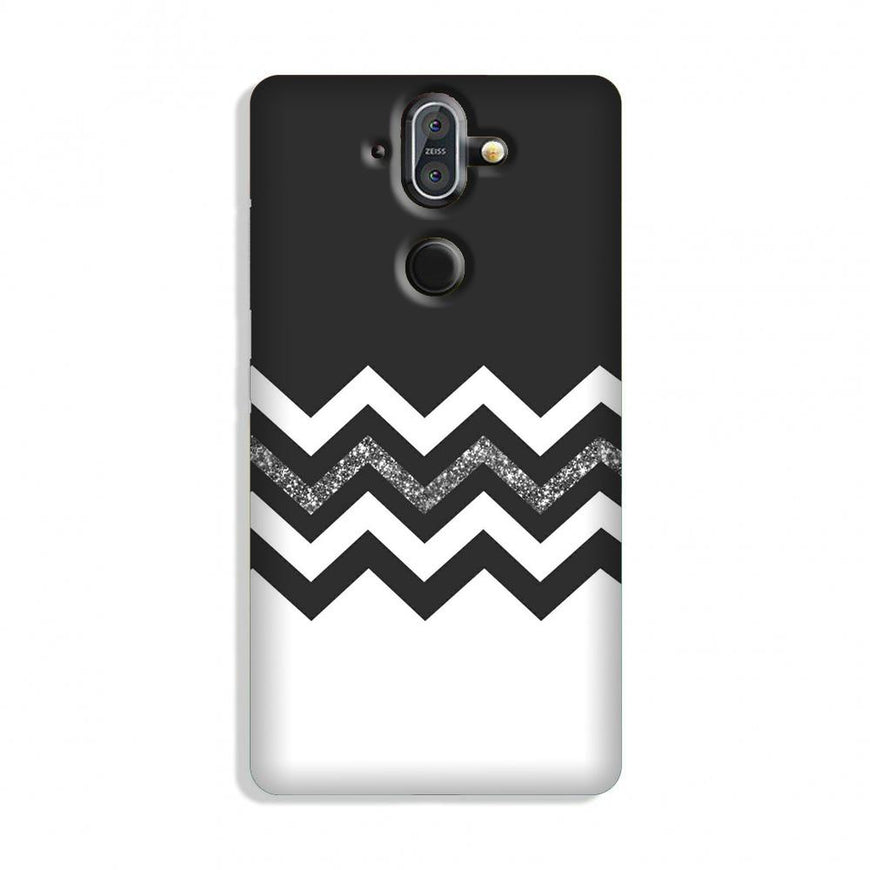 Black white Pattern2Case for Nokia 9 Pureview