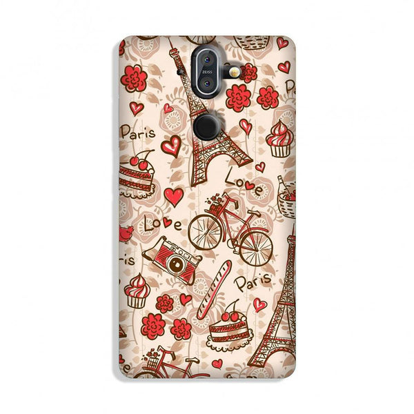 Love Paris Case for Nokia 9 Pureview  (Design - 103)
