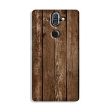 Wooden Look Case for Nokia 9  (Design - 112)