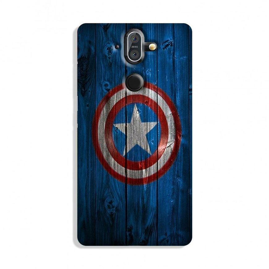 Captain America Superhero Case for Nokia 9 Pureview  (Design - 118)
