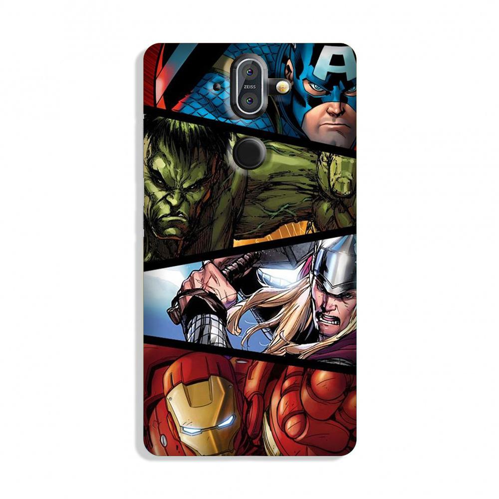 Avengers Superhero Case for Nokia 9(Design - 124)