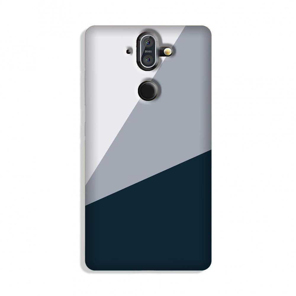 Blue Shade Case for Nokia 9 (Design - 182)