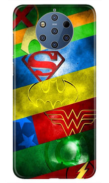 Superheros Logo Case for Nokia 9 Pureview (Design No. 251)