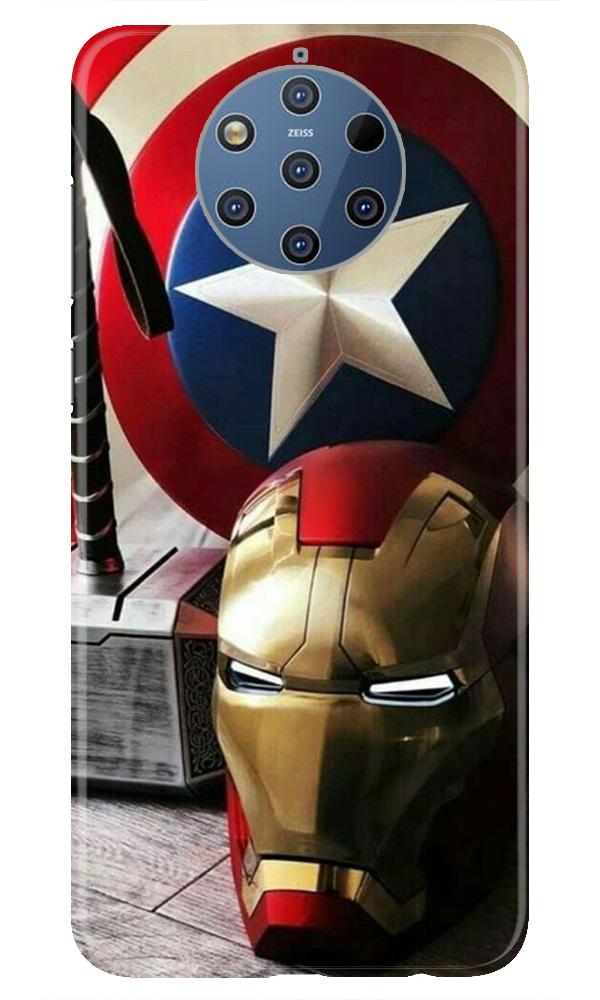 Ironman Captain America Case for Nokia 9 Pureview (Design No. 254)