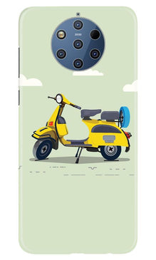 Vintage Scooter Case for Nokia 9 Pureview (Design No. 260)