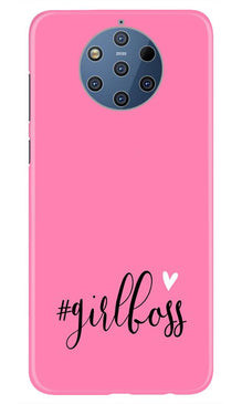 Girl Boss Pink Case for Nokia 9 Pureview (Design No. 269)