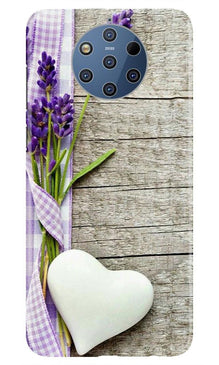 White Heart Case for Nokia 9 Pureview (Design No. 298)