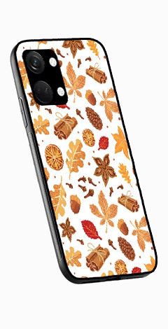 Autumn Leaf Metal Mobile Case for OnePlus Nord 3 5G   (Design No -19)