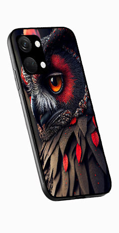 Owl Design Metal Mobile Case for OnePlus Nord 3 5G   (Design No -26)