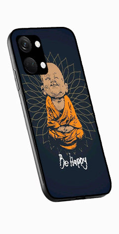 Be Happy Metal Mobile Case for OnePlus Nord 3 5G   (Design No -27)