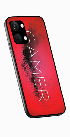 Gamer Pattern Metal Mobile Case for OnePlus Nord 3 5G   (Design No -41)