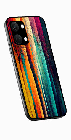 Modern Art Colorful Metal Mobile Case for OnePlus Nord 3 5G   (Design No -47)