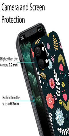 Floral Pattern2 Metal Mobile Case for OnePlus Nord 3 5G