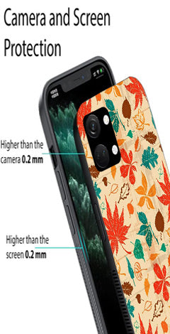 Leafs Design Metal Mobile Case for OnePlus Nord 3 5G