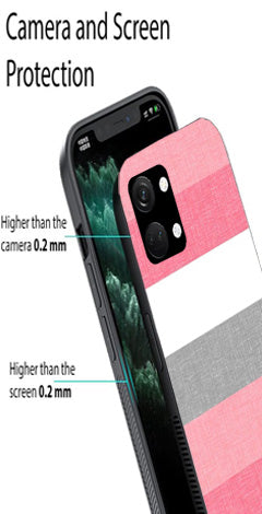 Pink Pattern Metal Mobile Case for OnePlus Nord 3 5G