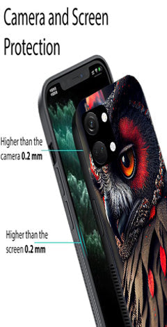 Owl Design Metal Mobile Case for OnePlus Nord 3 5G