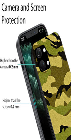 Army Pattern Metal Mobile Case for OnePlus Nord 3 5G