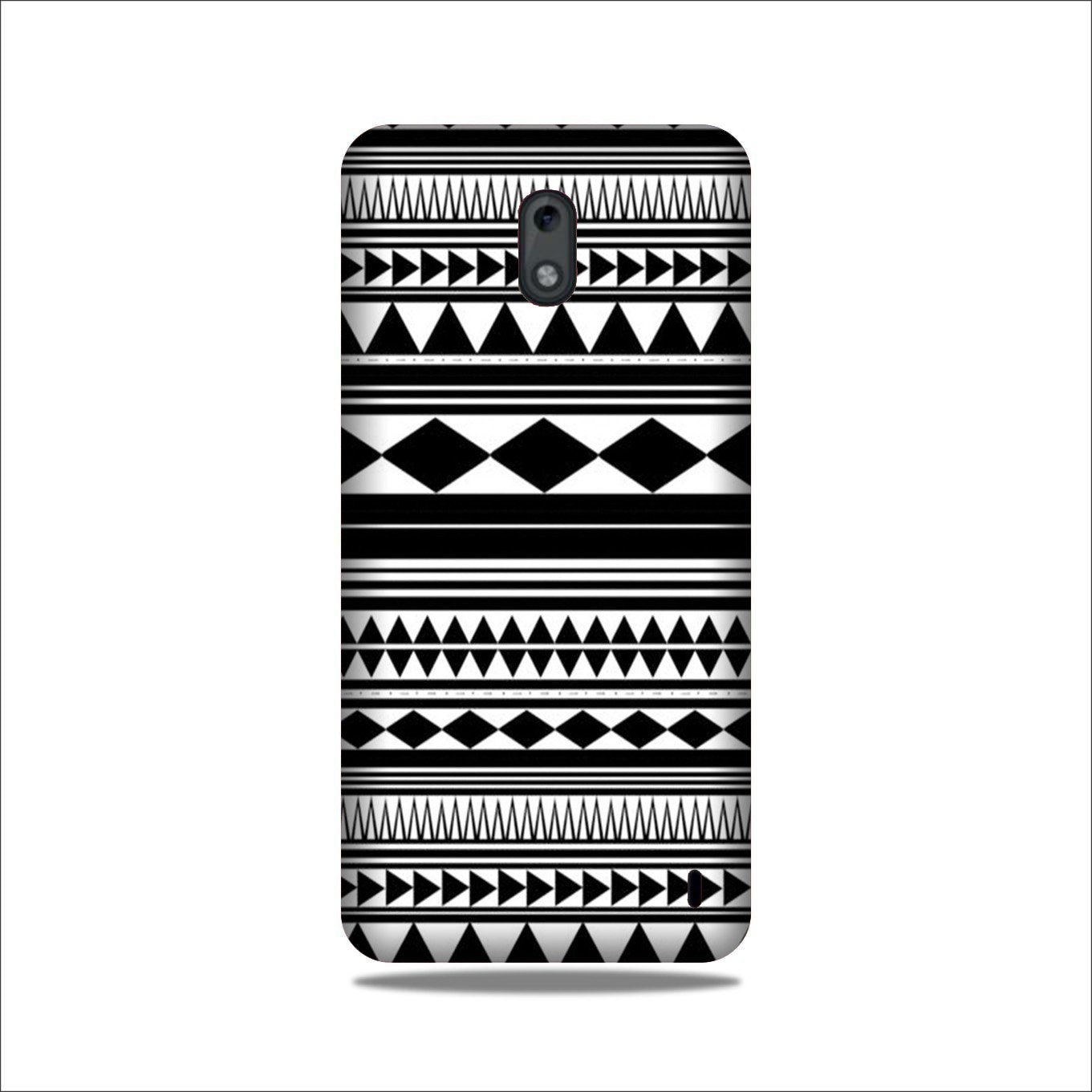 Black white Pattern Case for Nokia 2