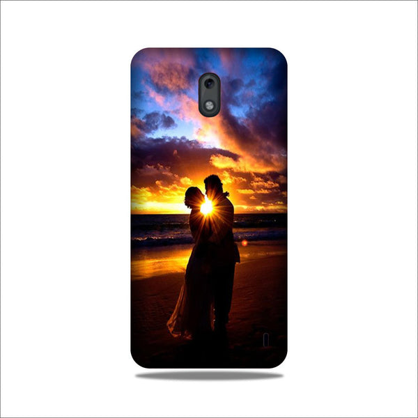 Couple Sea shore Case for Nokia 2