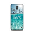 Life is short live it Case for Nokia 2