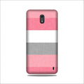 Pink white pattern Case for Nokia 3