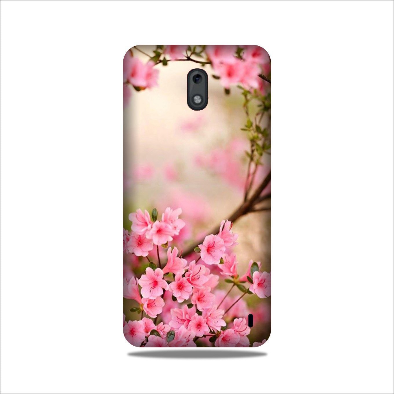Pink flowers Case for Nokia 2
