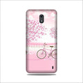 Pink Flowers Cycle Case for Nokia 3  (Design - 102)
