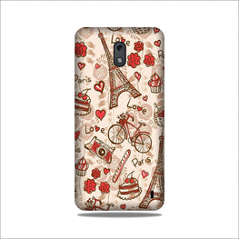 Love Paris Case for Nokia 2(Design - 103)