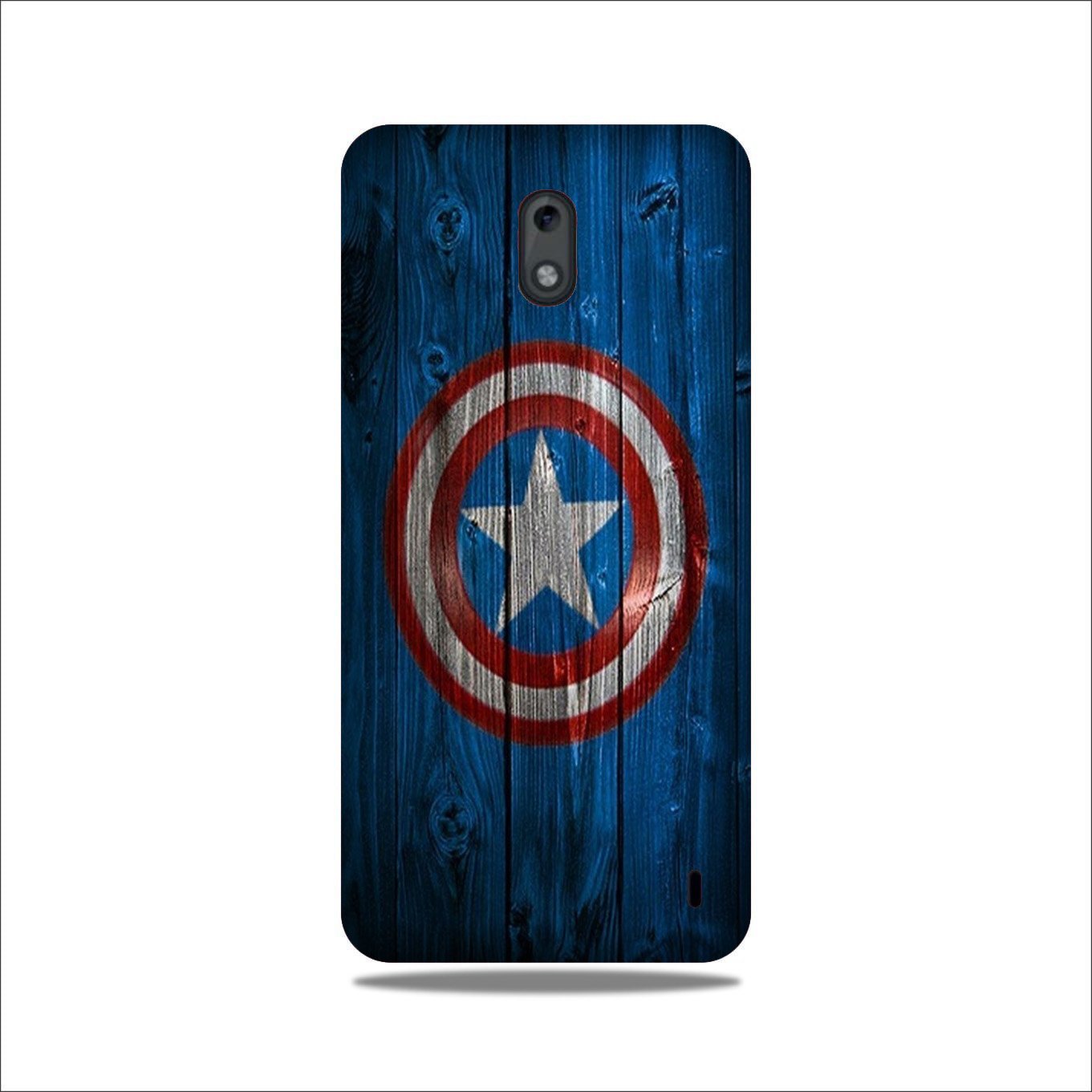 Captain America Superhero Case for Nokia 2  (Design - 118)