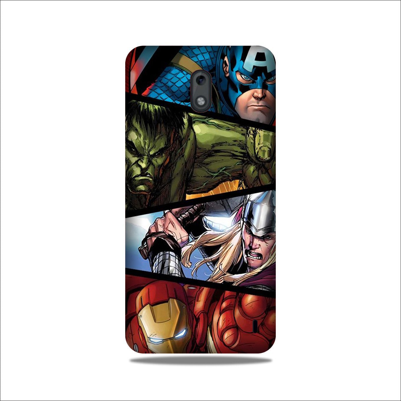 Avengers Superhero Case for Nokia 2  (Design - 124)